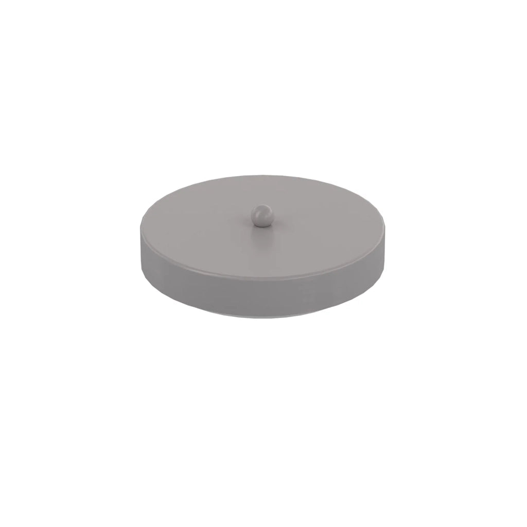Rosone Tondo Multiforo Metallo Alluminio 7 Uscite D10Cm