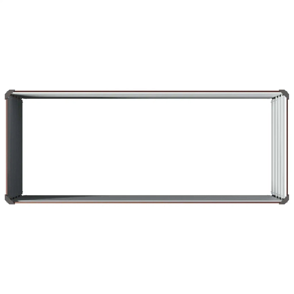 Letto rialzato da giardino Marrone 100 x 40 x 55 cm 8006234
