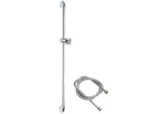 Saliscendi lungo cromato cm 90