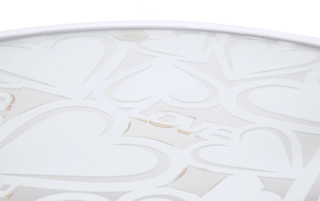 TAVOLINETTI WHITE HARTS COPPIA CM � 43X60-38X55