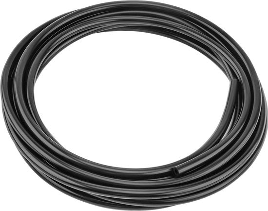 Serpentina di aspirazione nera, diametro interno 4mm, diametro esterno 8mm, lunghezza 3m per radiatore di veicolo