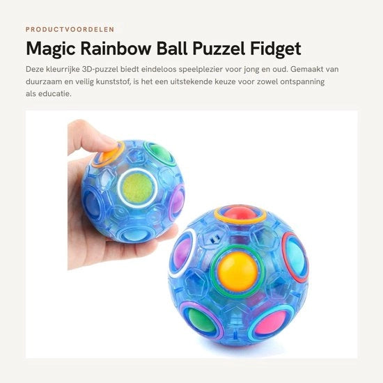 Puzzle Sfera Magica Arcobaleno per Tutti gli Età