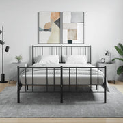 Comodini 2 pz-Set di 2 Tavolino da notte Grigio Cemento 40x40x50 cm in Legno Multistrato 215388