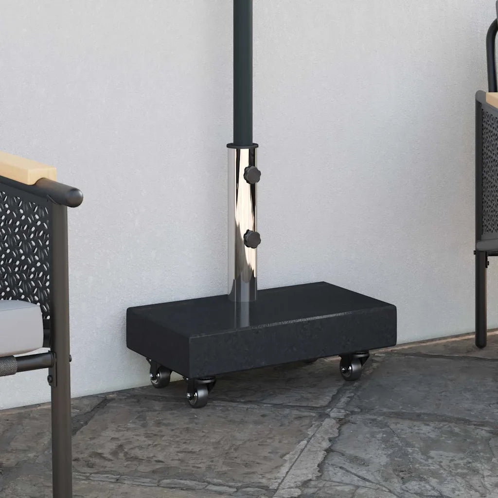 Base per ombrellone Nero 45 x 25 x 45 cm Granito CFW3220770