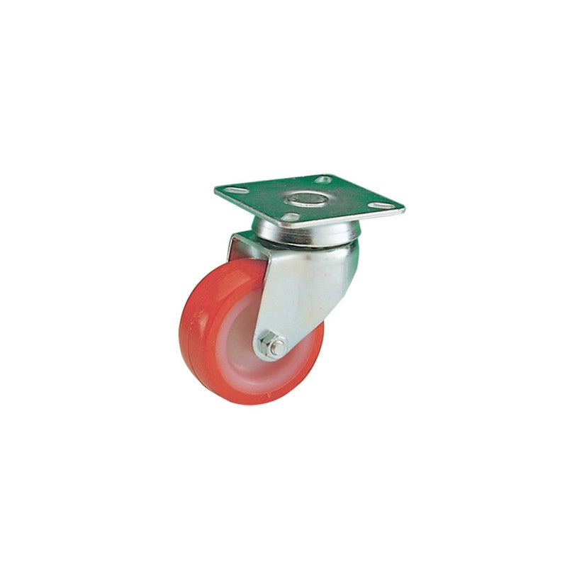 Ruota rotante in poliuretano Ø 40 mm – forcella A.651 – per uso interno