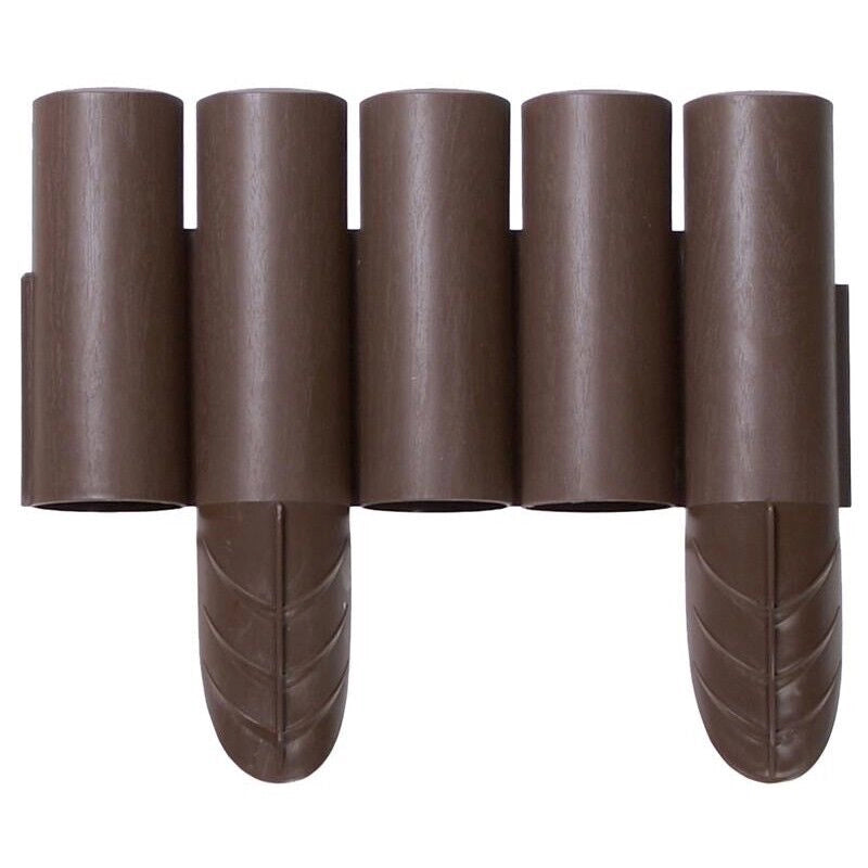 PALISADA PLUS BORDURA STACCIONATA IN RESINA 8 PZ 235 CM  2,4 MT