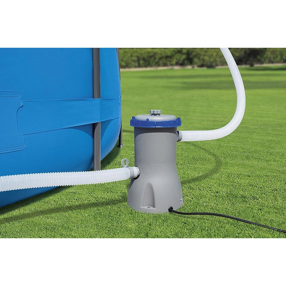 Trade Shop - Pompa Di Filtraggio A Cartuccia Ii Da 3.028 Lt/h Per Piscine Fuori Terra 58386 -