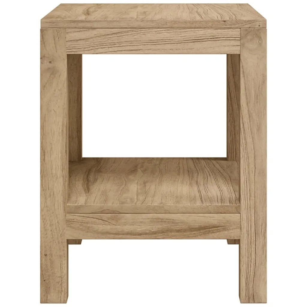 Tavolino da Bagno 45x35x45 cm in Legno Massello di Teak 340747