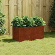 Fioriera 80x40x40 cm in Acciaio Corten 824530