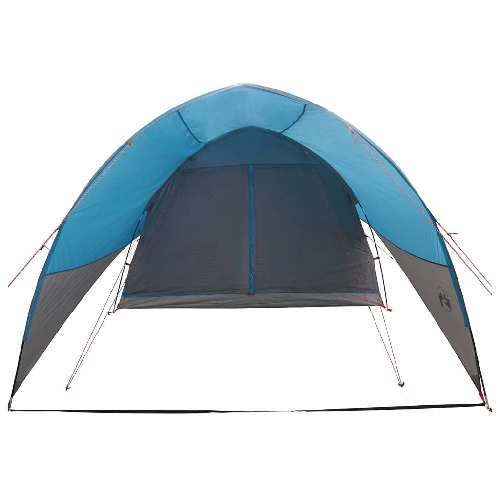 Tenda a tunnel con copertura impermeabile 10 persona Blu 42042239