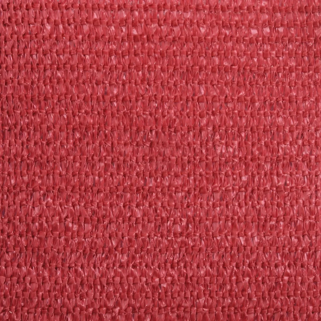 Vela Parasole 160 g/m² Rossa 2,5x2,5x3,5 m in HDPE 311636