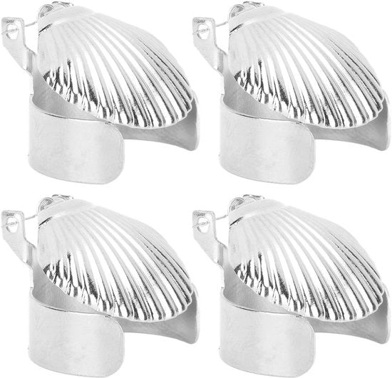 Set di Spenti automatici per candele a 4 pezzi - Universale per candele - Disegno in metallo - Regalo elegante - Schema a scacchiera