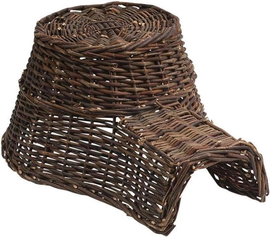 Eggetto in Legno - Marrone 26 x 53 x 38cm, Design WA06