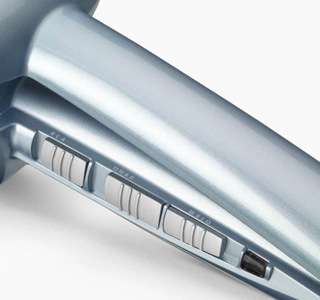 BaByliss Hydro-Fusion C1700E messa in piega Spazzola ad aria calda Caldo Blu 2,8 m
