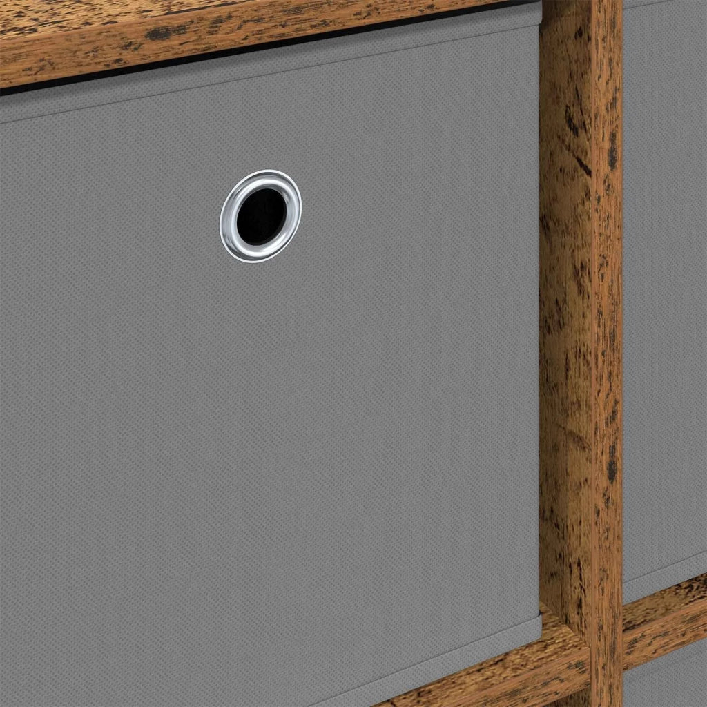 Credenza con cassetto Legno vecchio 49,5 x 22 x 47 cm