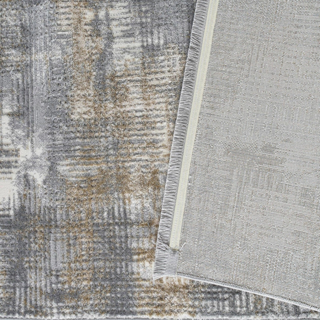 Bellefontaine, Tappeto Materiale Struttura in Plastica, 290x200 cm Grigio