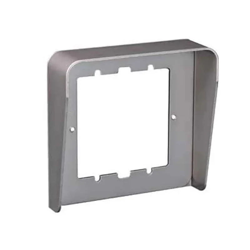 Urmet visiera antipioggia Steel a 1 fila per 1 modulo 1158/611