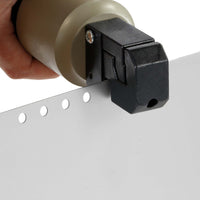 Punzonatrice lamiera ad aria compressa, matrice 5 mm e piegatura 13 mm