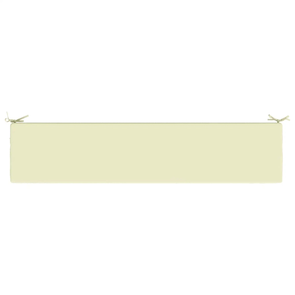 Cuscino per panchina SOEST 100% Poliestere Crema 949984