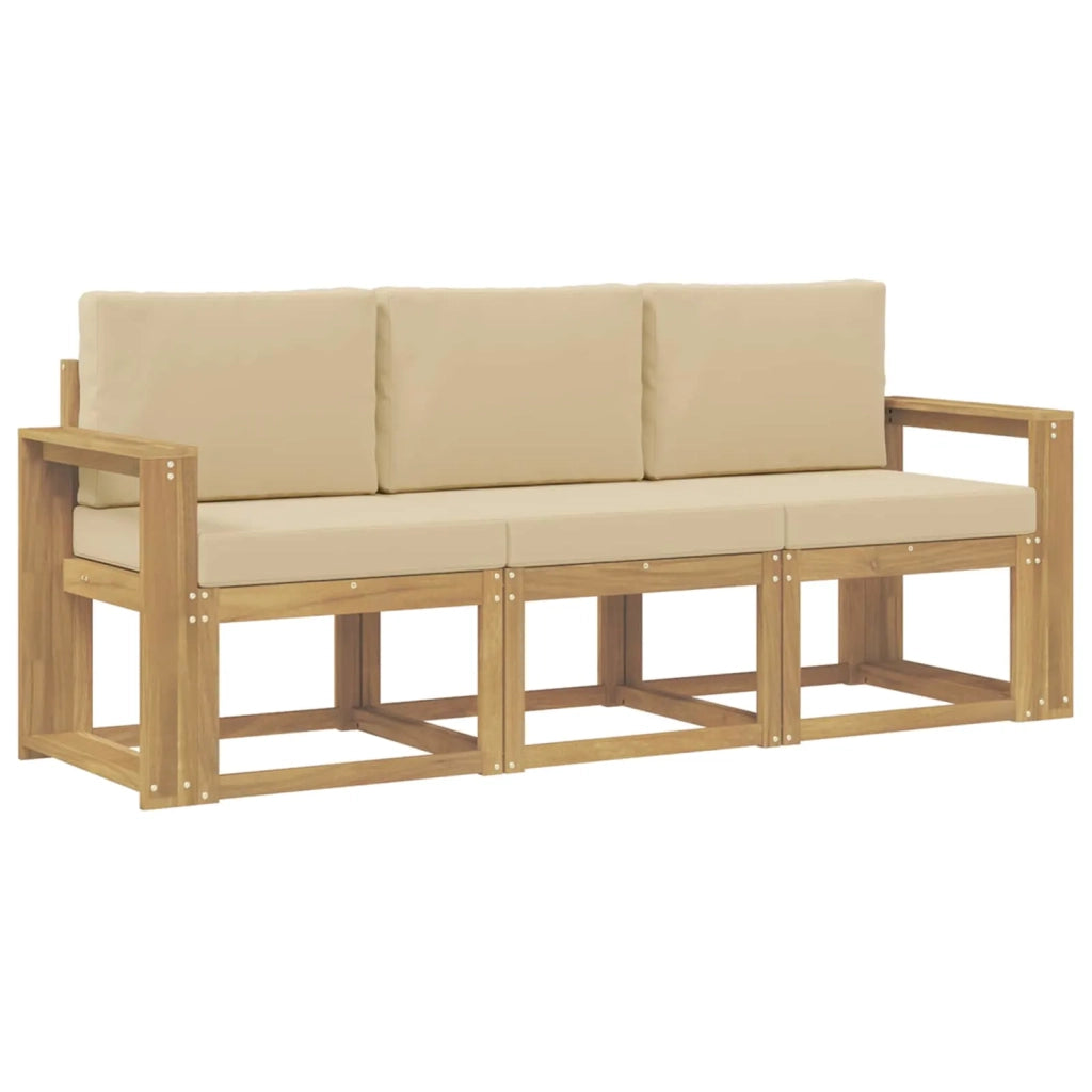 Set di divani da esterno 3 pz 3387182