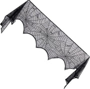 Decorazione per Porta di Halloween - Grande Ragnatela in Poliestere - 250 x 45 cm.