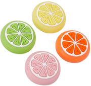 Capsule di silicone per joystick con grip per dito - 4 colori - Copertura morbida per tasti di controllo - Adatto per interruttori - 1,7x1,7cm