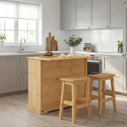 Set isola da cucina con cassetto Corona 3 pcs Cera di Miele 3425398