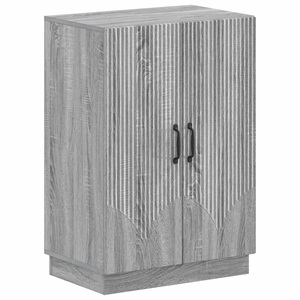 Mobile per scarpe HOORN 59,5 x 39,5 x 87 cm Sonoma grigio 897311