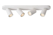 Lucide Xyrus plafoniera barra 4xGU10 LED 5W bianca