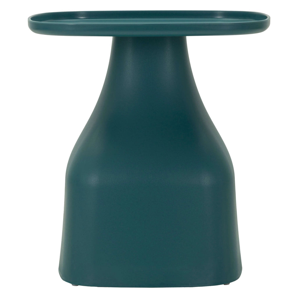 Batoti, Tavolino da Salotto Adatto per Indoor/outdoor, 48x48x50h cm blu