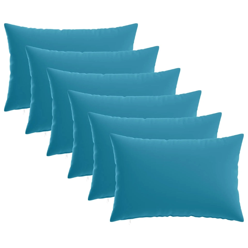 Federa 6 pcs HEERLEN Azzurro 50 x 80 cm Poliestere 912050