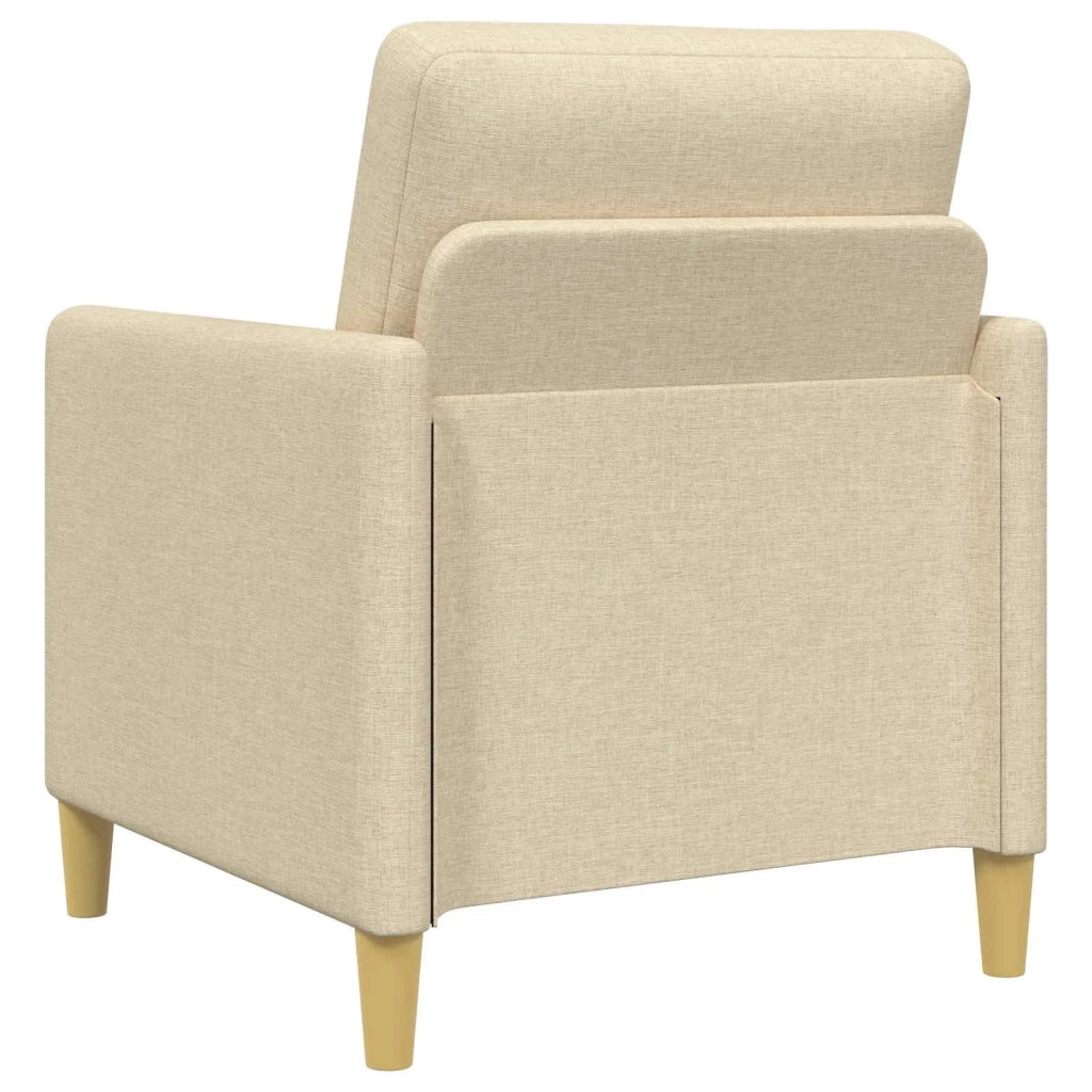 Set di Divani con Storage 2 pcs Crema Poliestere 3429155