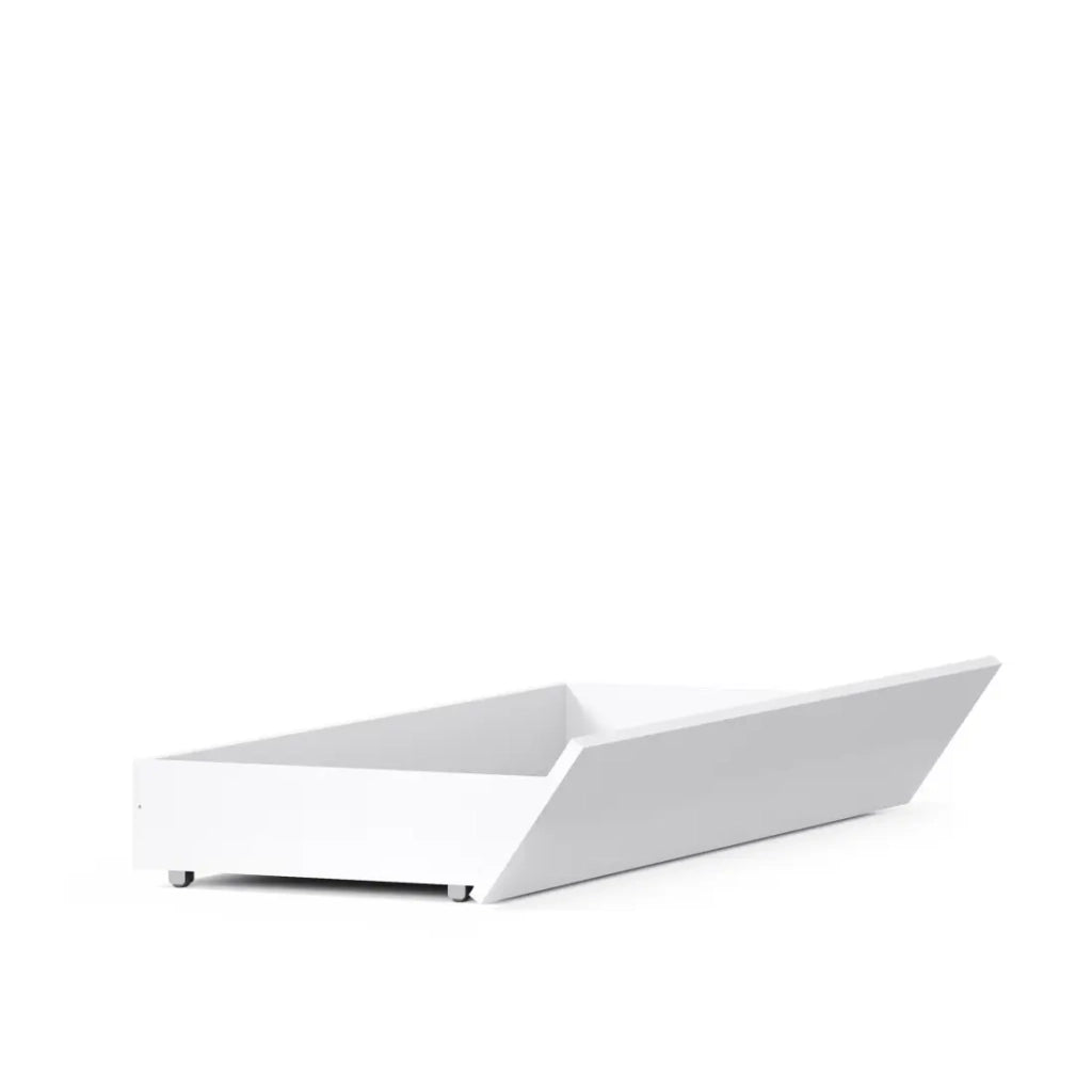 Cassetti per letto FLORENCE – Set di 2 – Bianco – Per letto 160x200 o 180x200 – Rangement pratique