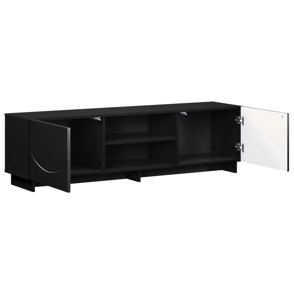 Supporto TV 140 x 34.5 x 40 cm Nero Legno ingegnerizzato 8011487