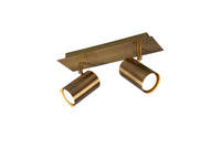 Spot da Interno a Led in Metallo Ottone Antico