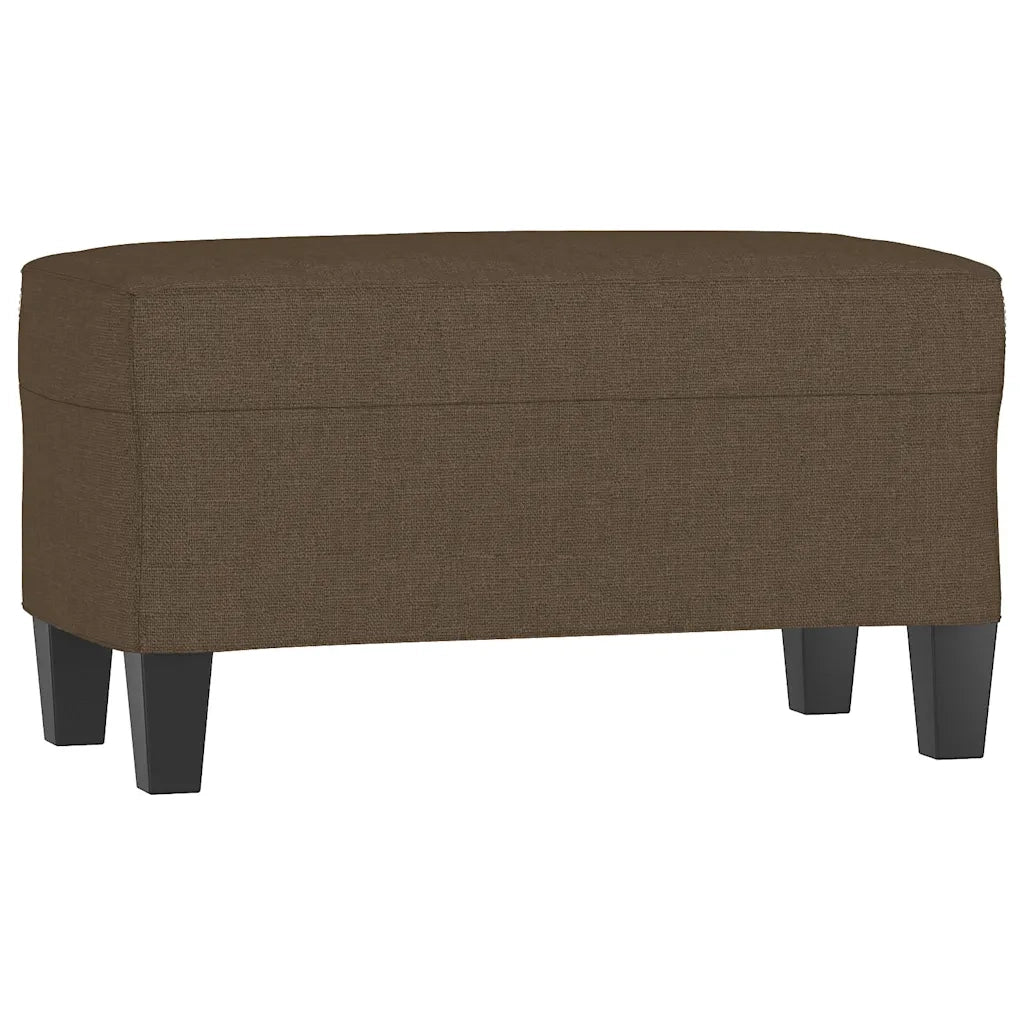 Panca-Sgabello Marrone 100x35x41 cm in Tessuto 515287