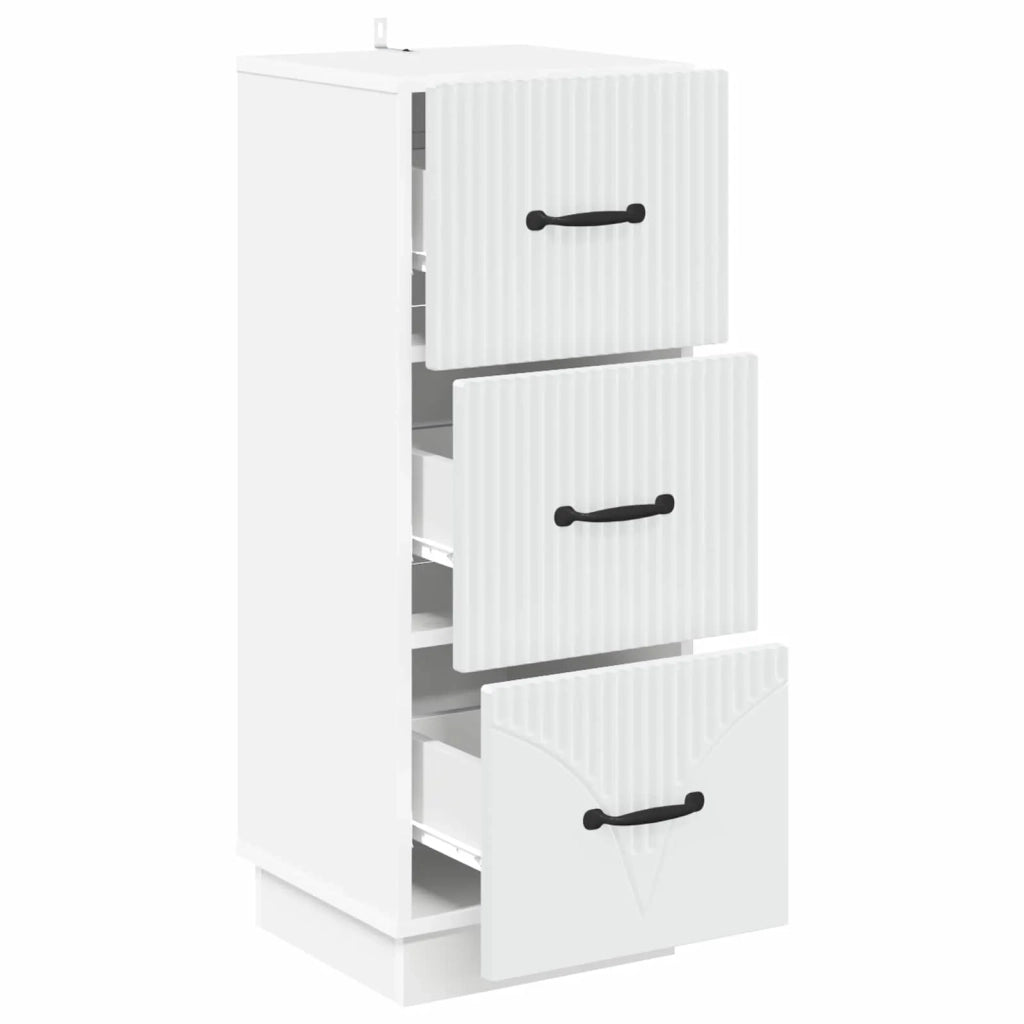 Mobile con Cassetti Bianco 33 x 34,5 x 87 cm 895305
