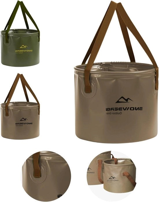 Emicempi outdoor emicempi da 20 litri con coperchio pieghevole