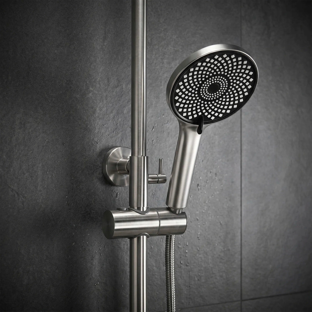 Set Doccia Rea Hunter Brush Nickel
