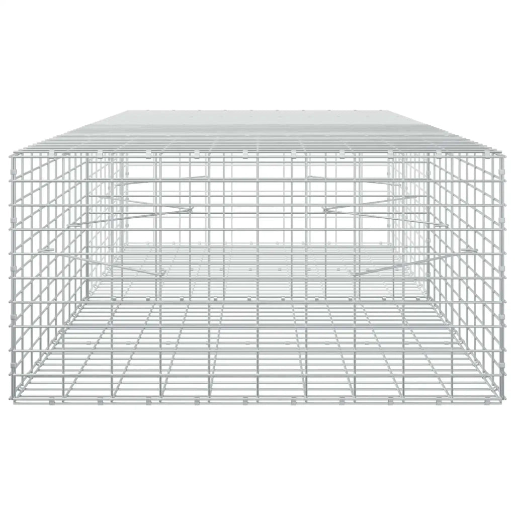 Gabione con Filo da 3,5 mm e Rete da 5x10 cm 200x100x50 cm 3462886