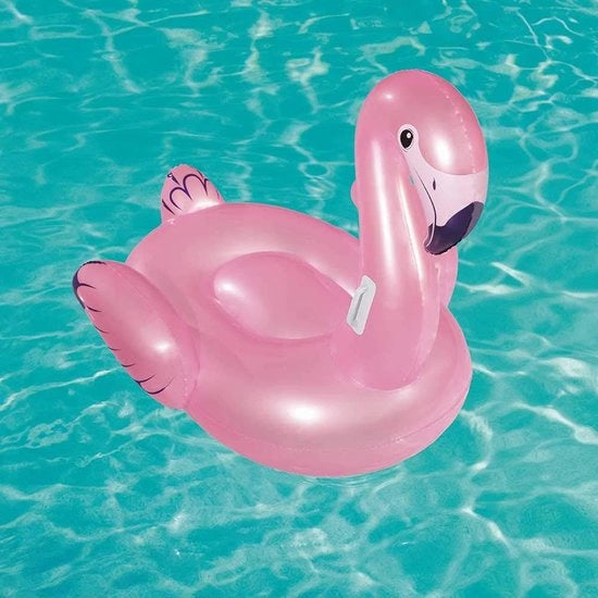 Flamingo da cavalcare - Rosa - 127 cm