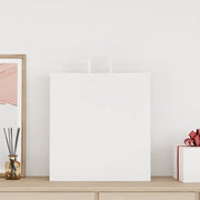 Sacchetti di Carta 250 pz con Manici Bianchi 45x17x48 cm 4101849