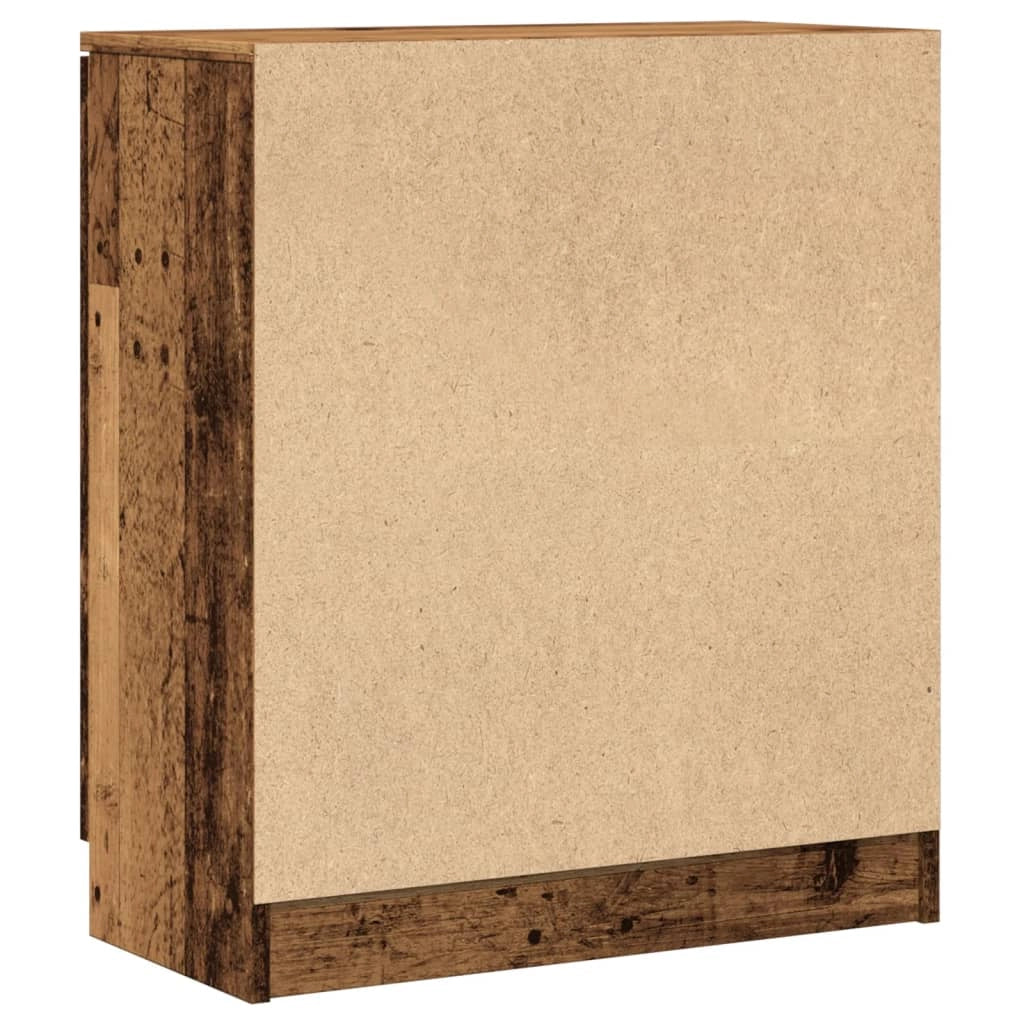 Buffet credenza cassettiera armadio mobile contenitore organizer cucina soggiorno salotto legno vecchio 60 x 30 x 70 cm legno ingegnerizzato marrone 02_0036604
