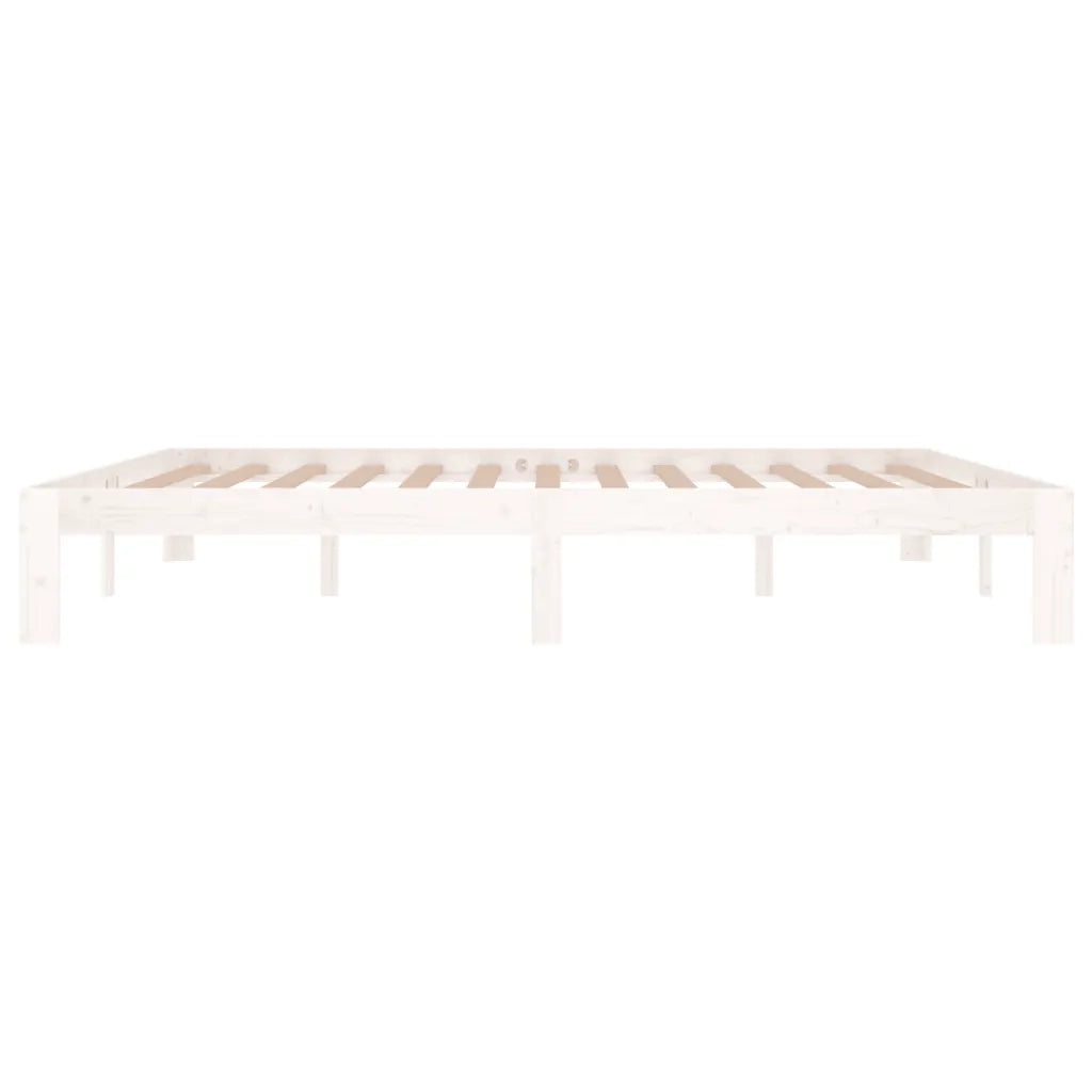 Giroletto Bianco in Legno Massello 180x200 cm 6FT Super King cod mxl 59759