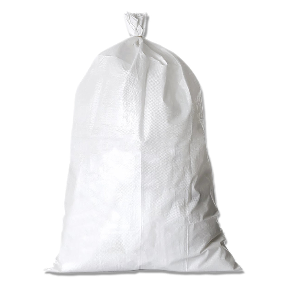 SACCO IN POLIPROPILENE cm 50 x 100 bianco - 50 kg circa- 25 pezzi  - BricoGo