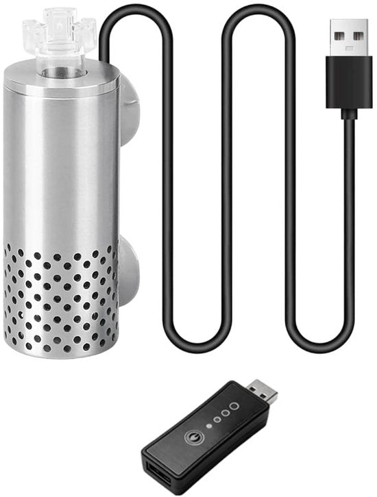 Rimuente Film Olioso Elettrico per Acquari con Collegamento USB