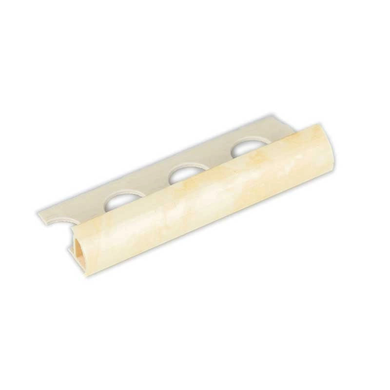 Profilo proteggi angolo marmorizzato in pvc h10mm 2,6 metri : Colore - Verde Brasil