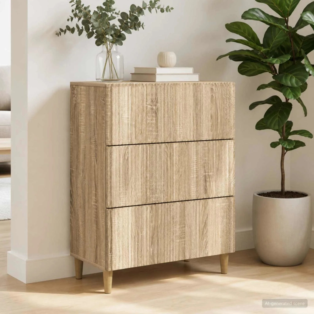 Mobile con Cassetti Rovere Sonoma 66 x 34,5 x 90 cm 894607