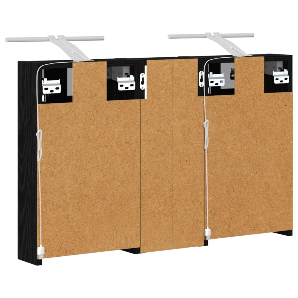 Set di Armadi da Bagno con lo scaffale 3 pcs 80 x 10,5 x 50 cm 3403657