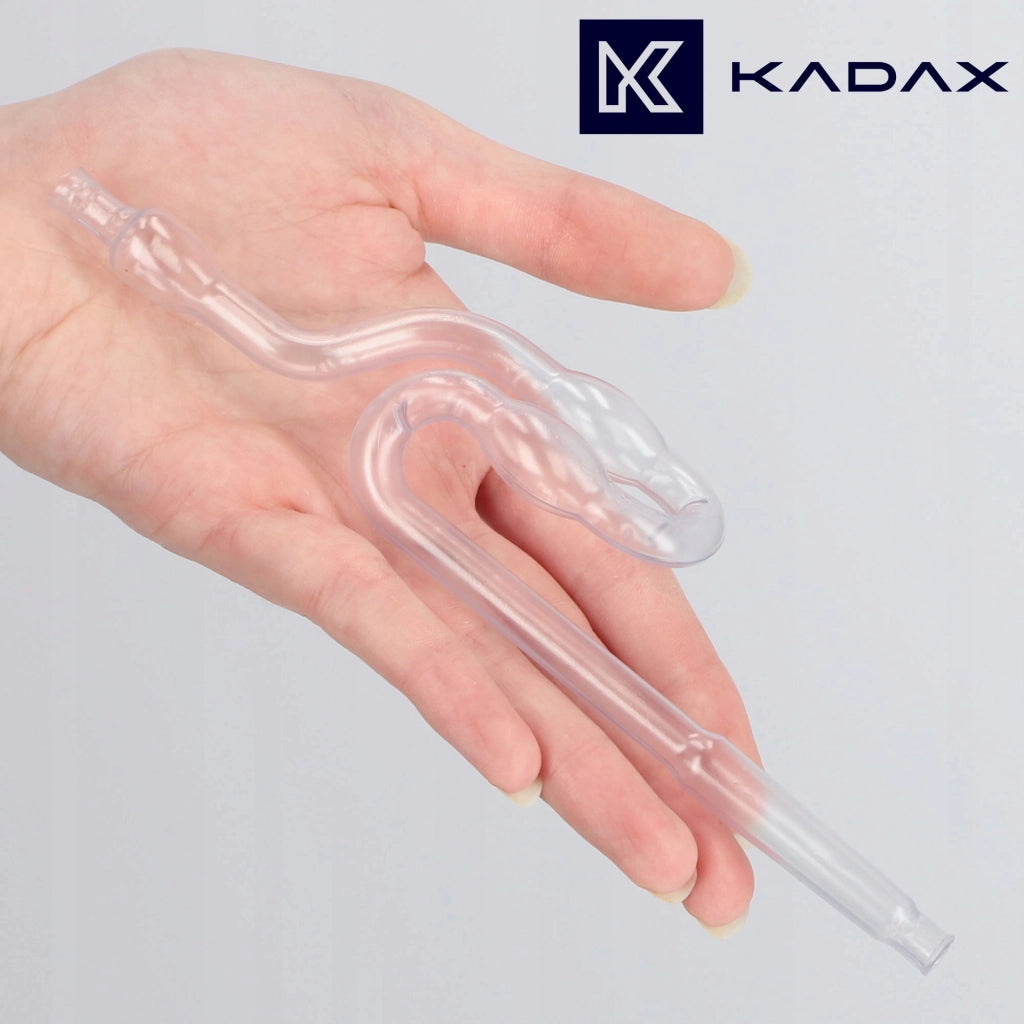 Tubo di fermentazione per vino damigiana KADAX in plastica.